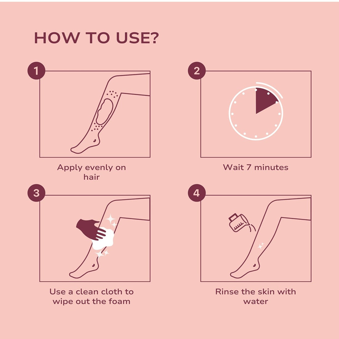 HipHop Skincare Hair Removal Spray for Women 200ml