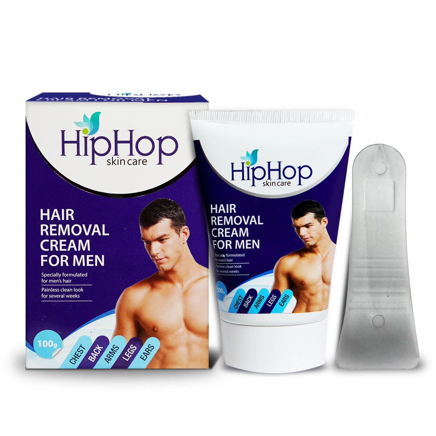 HipHop Hair Removal Cream With Aloe Vera for Men