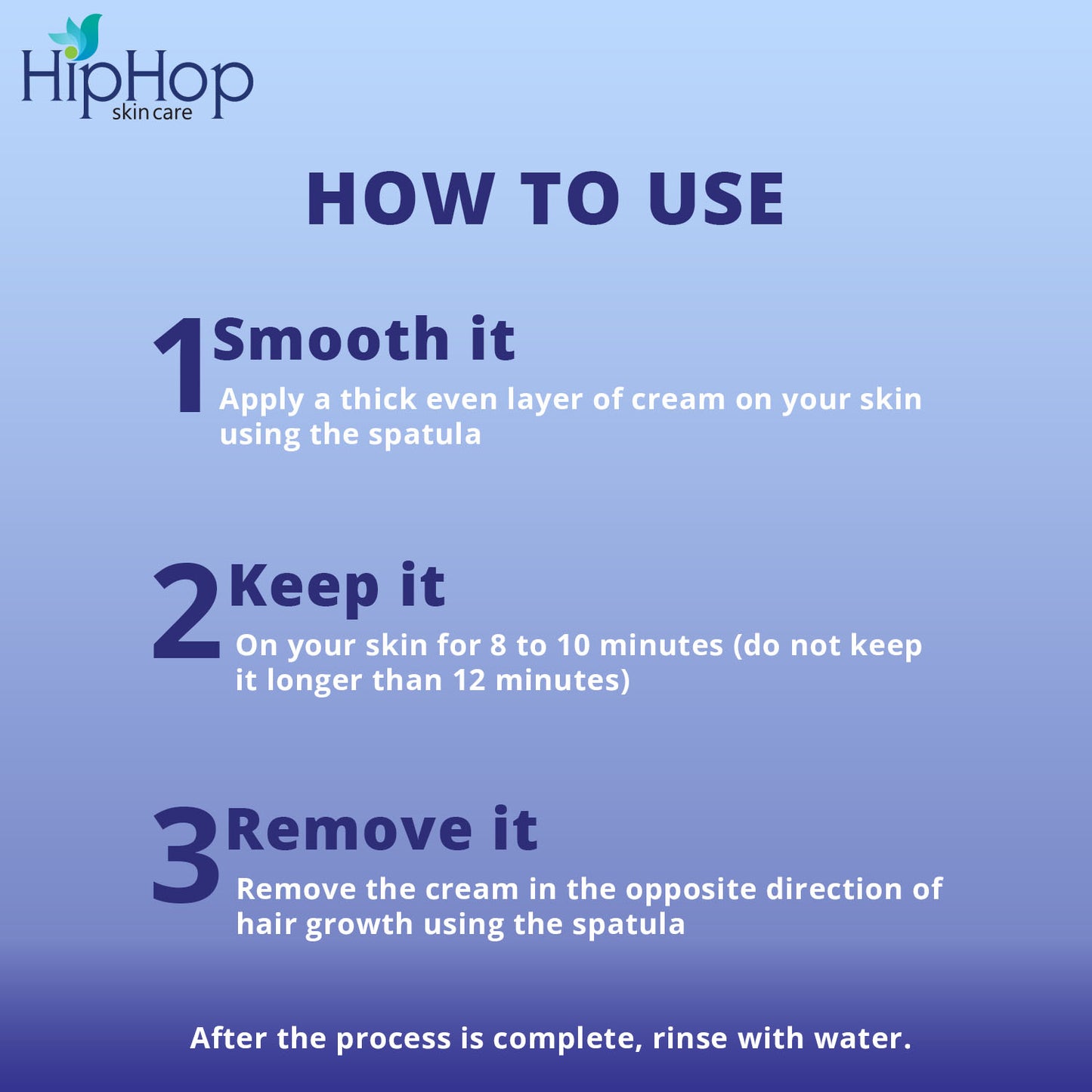 HipHop Hair Removal Cream With Aloe Vera for Men