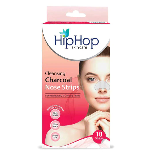 HipHop Blackhead Remover Nose Strips with Activated Charcoal For Women