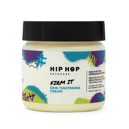 HipHop Body Wax Strips (Aloe Vera, 8 Strips) + Skin Tightening Cream (Pomegranate Extract, 100 gm)