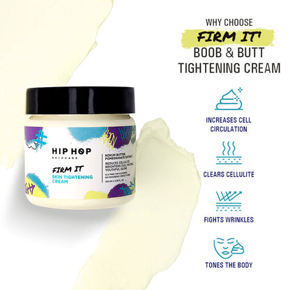 HipHop Skin Tightening Cream With Pomegranate Extract (100 gm)
