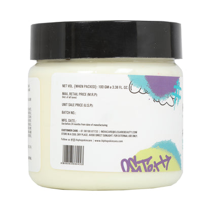 HipHop Facial Wax Strips (Argan Oil, 20 Strips) + Skin Tightening Cream (Pomegranate Extract, 100 gm)