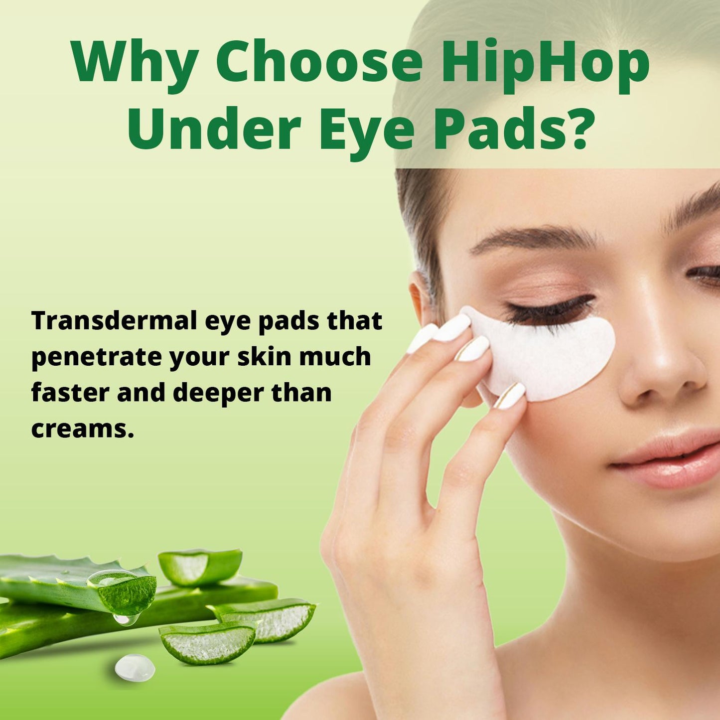 HipHop Under Eye Pads With Multivitamin Gel (5 Pairs)