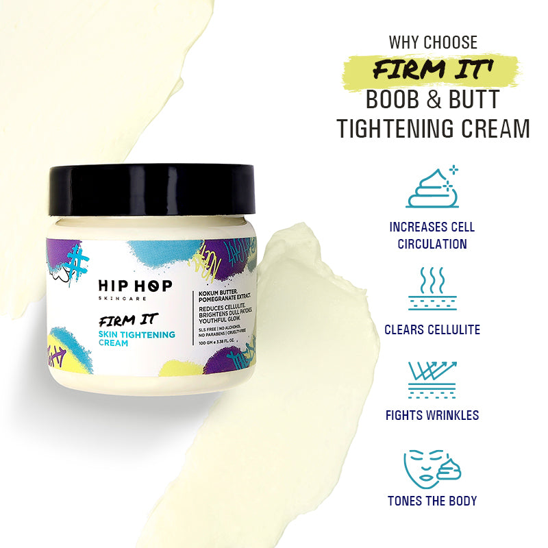 HipHop Skin Tightening Cream With Pomegranate Extract (100 gm)
