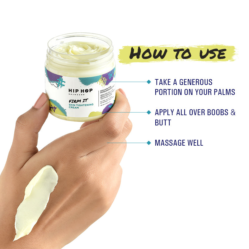 HipHop Skin Tightening Cream With Pomegranate Extract (100 gm)